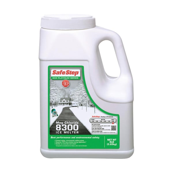Compass Minerals America Compass Minerals America 53808 8 lbs Magnes Chlride Jug Ice Melter- Pack of 4 7208846 - main